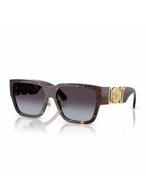 NEW Versace VE4483D 108/8G Havana/Gold Sunglasses Authentic